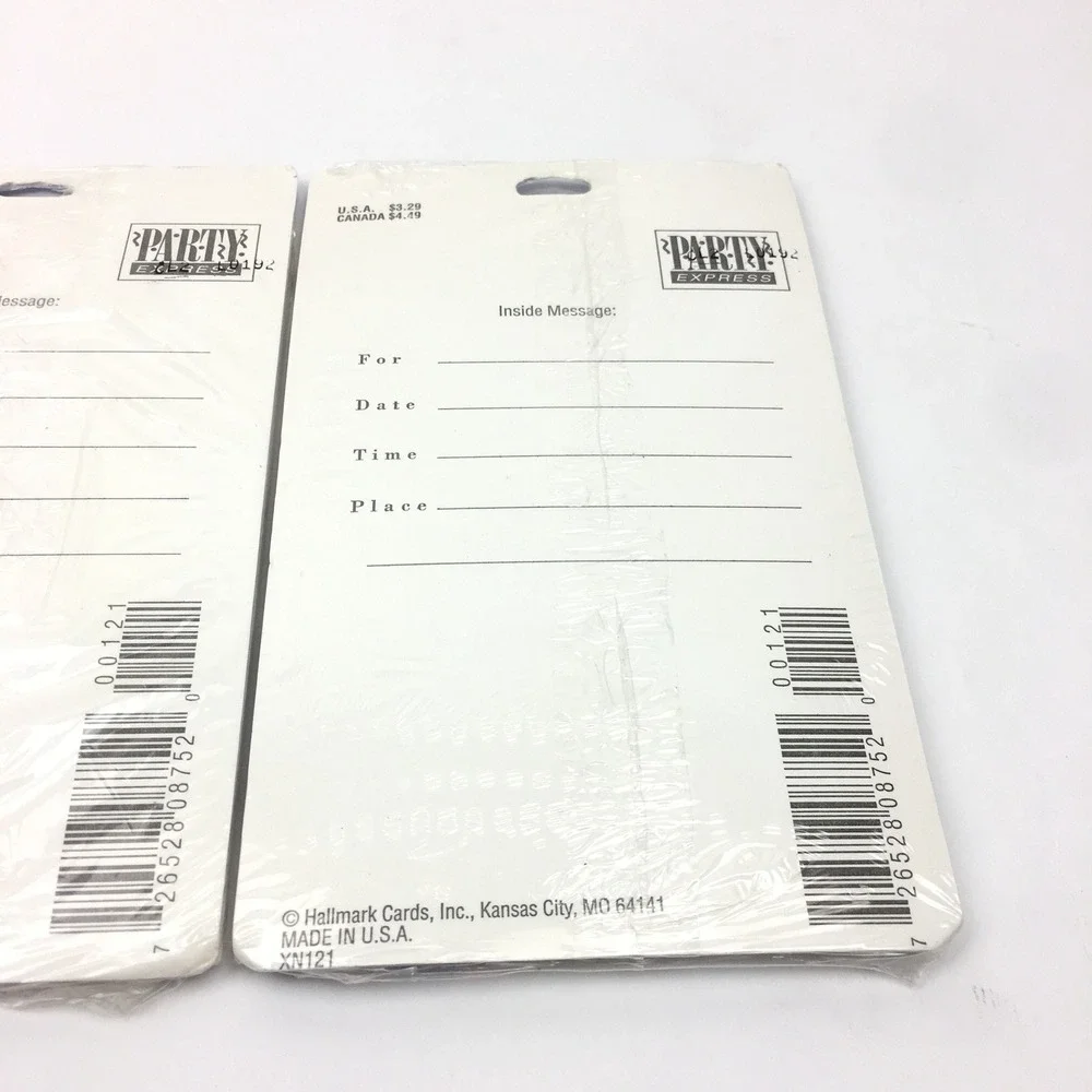 2 Packs of 8ct Christmas Holiday Party‎ Event You're Invited Invitation Sealed
